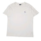 Mens White Trussardi Sport Short Sleeve T Shirt