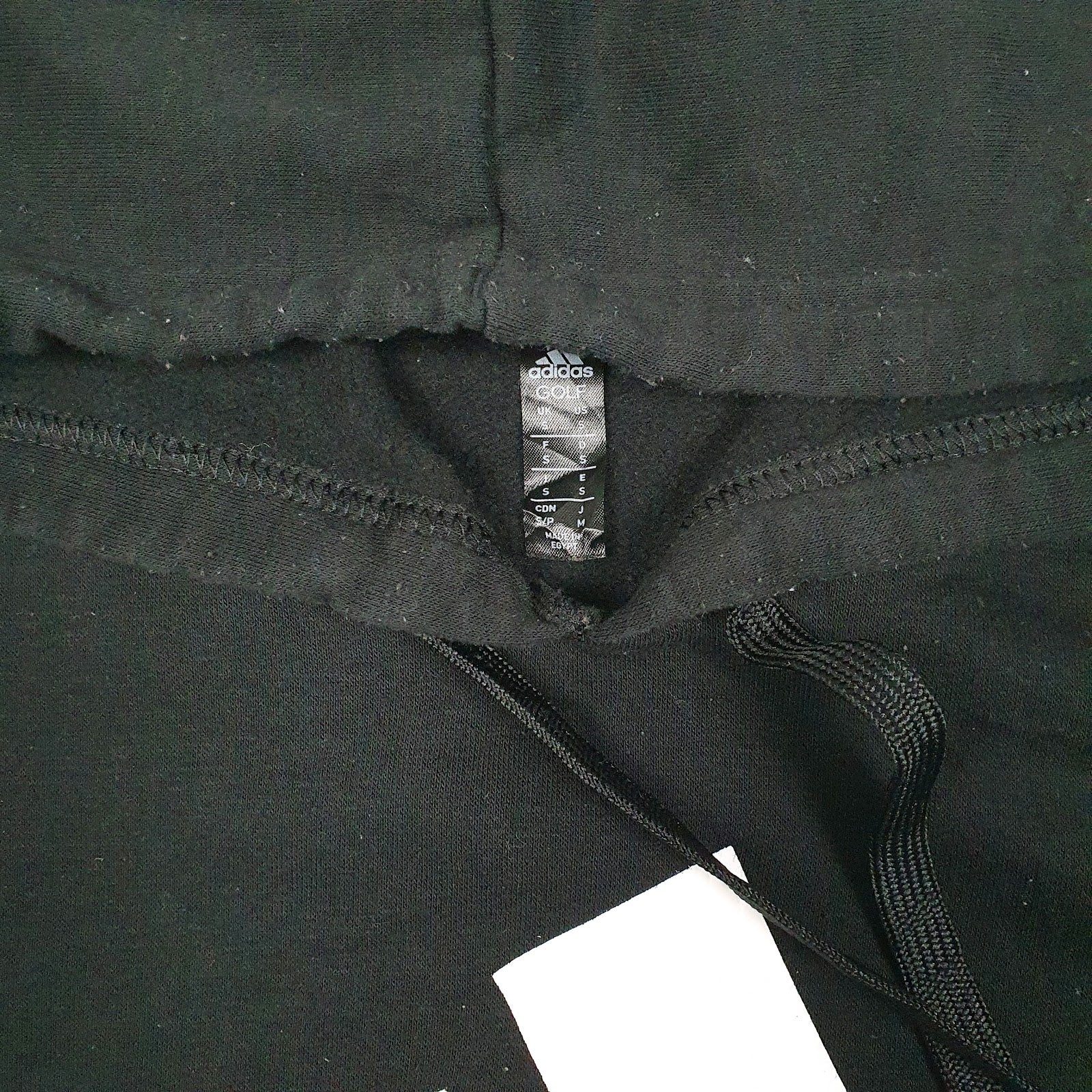 Mens Black Adidas Golf Hoodie Jumper