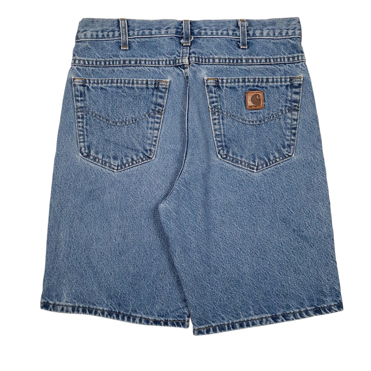 Mens Blue Carhartt   Shorts