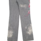 Womens Grey Cavalli Embroidered  Jeans