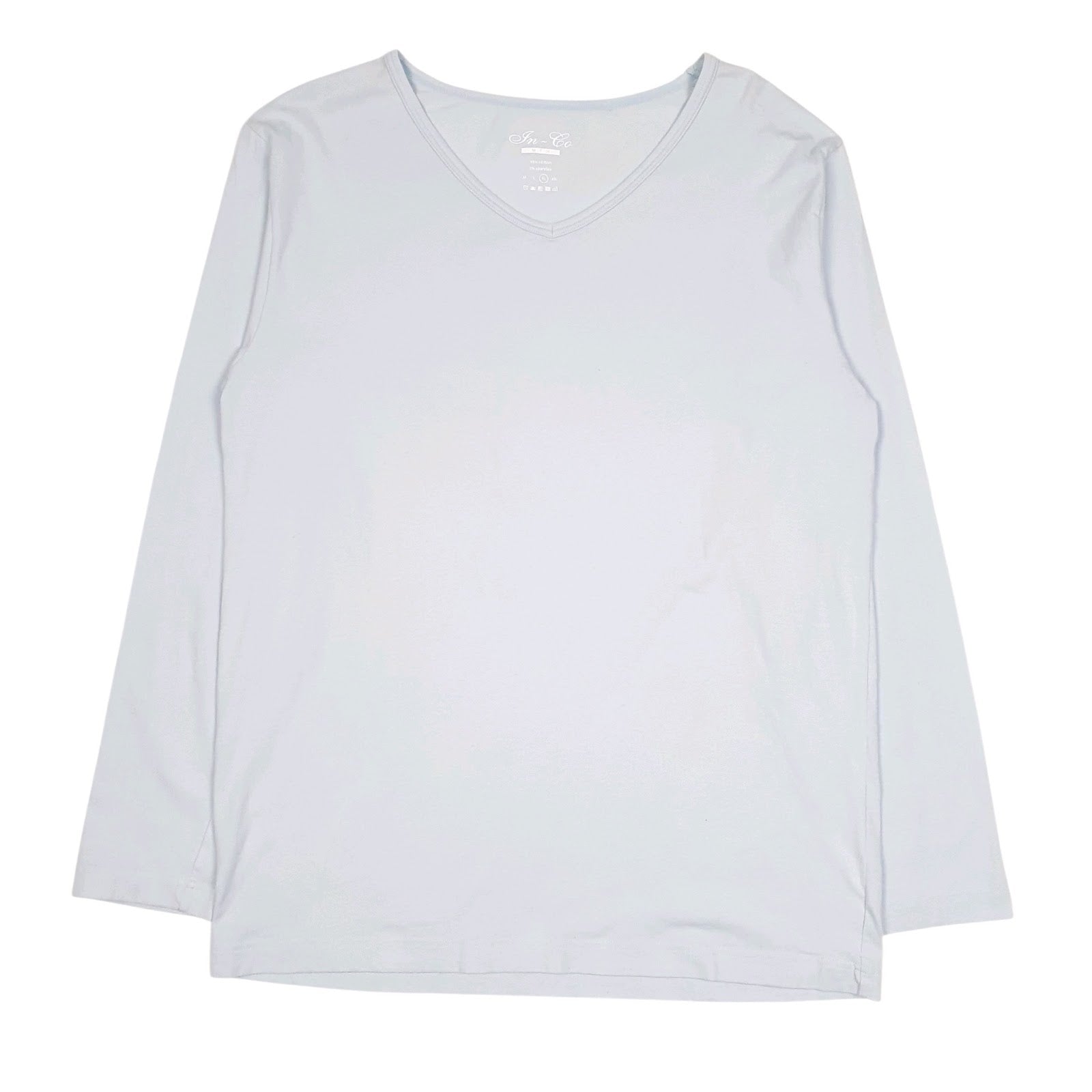 Mens Blue In-Co  Long Sleeve T Shirt