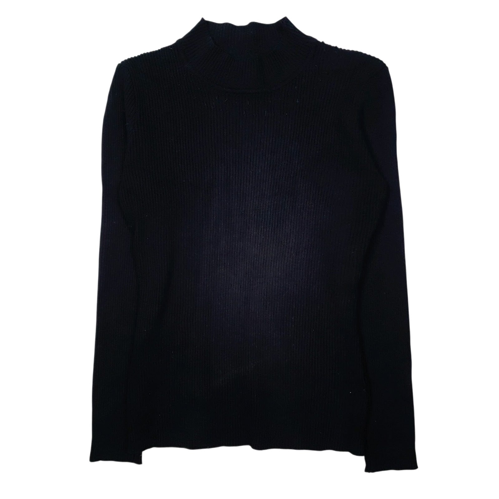 Womens Black Unbranded Stretch Crewneck Jumper