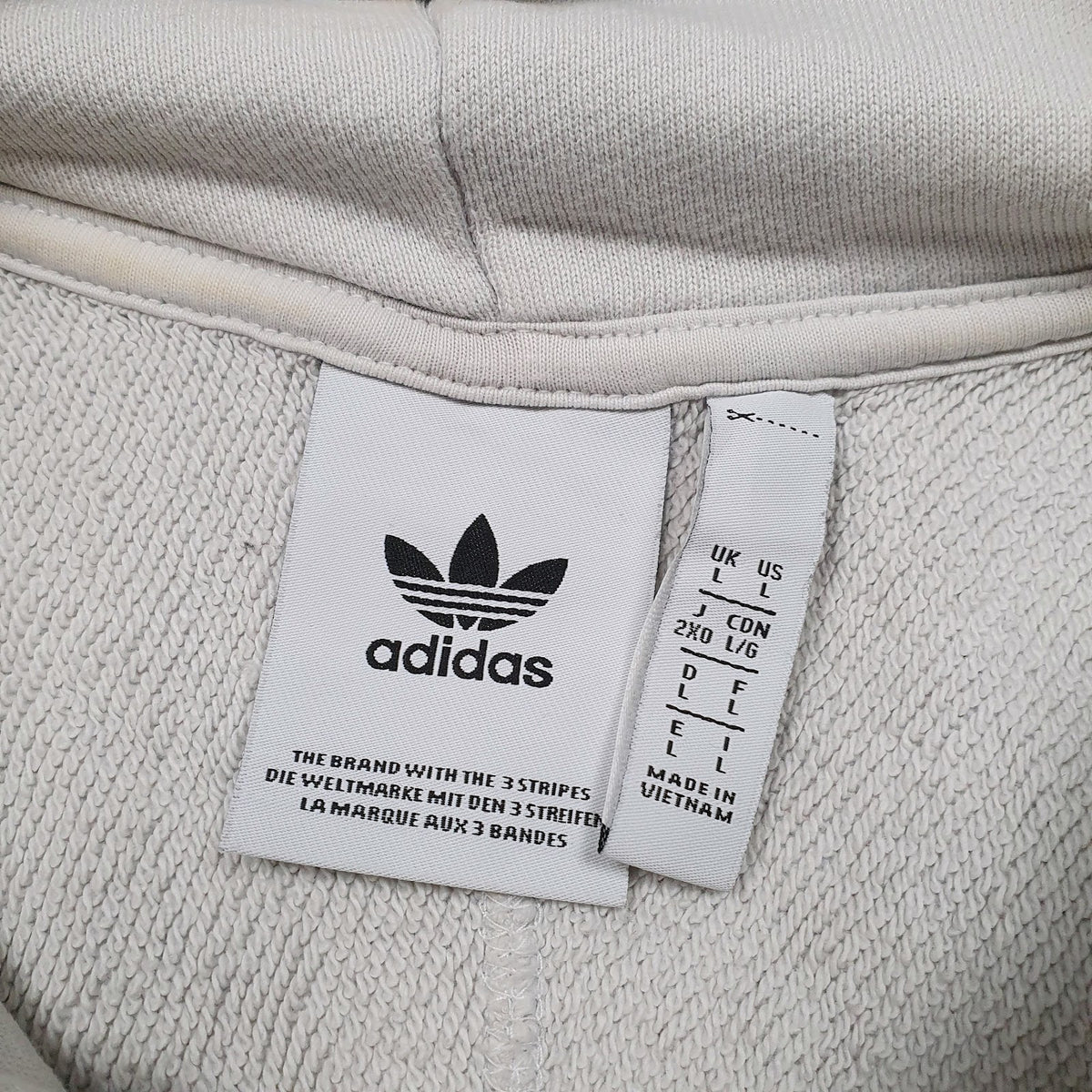 Mens Black Adidas Spellout Hoodie Jumper