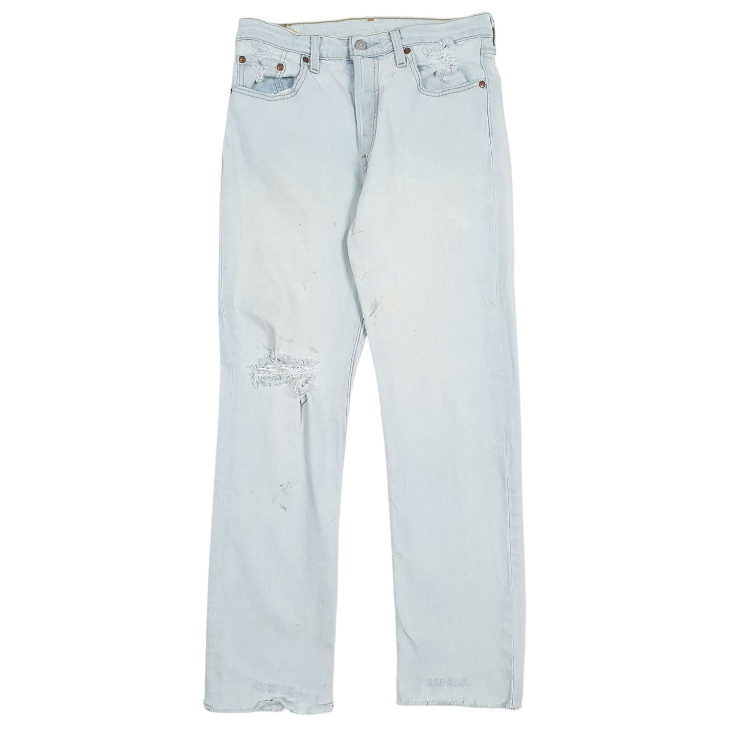 Mens Blue Levis  501 JeansW30 L28