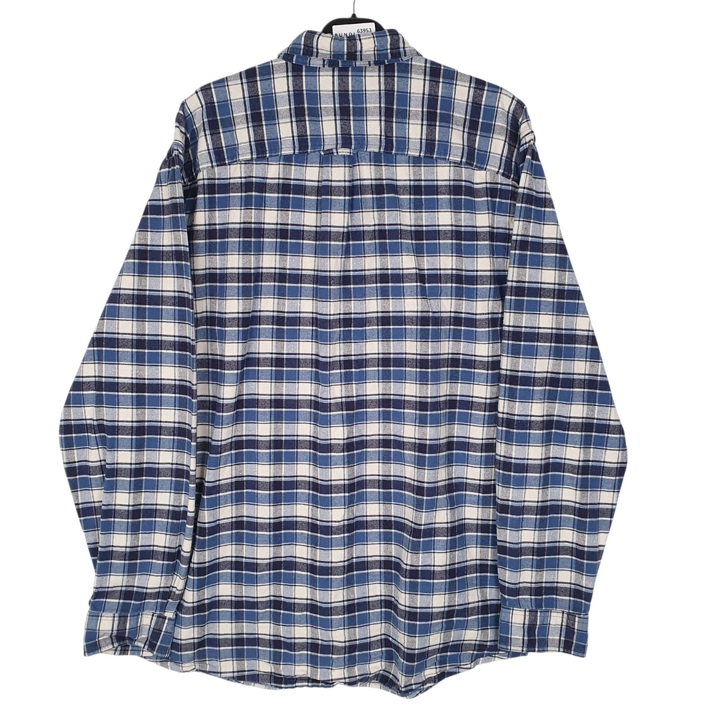 Mens Blue L.L.Bean Flannel  Shirt