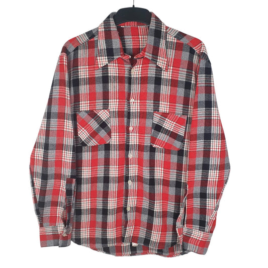 Mens Grey Caret  Long Sleeve Shirt