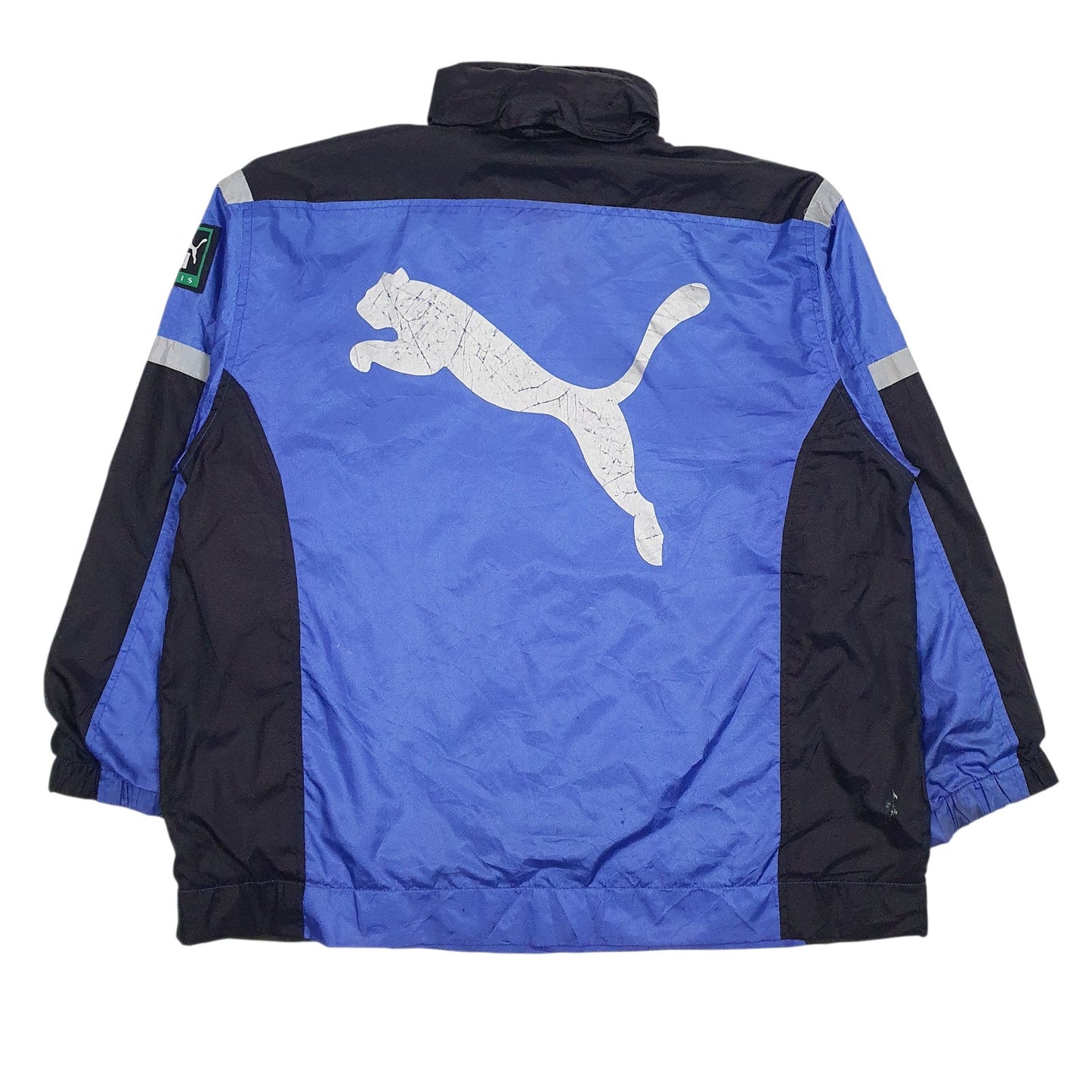Womens Blue Puma Vintage 90s Tennis  Coat