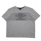 Mens Grey Umbro  Short Sleeve T Shirt