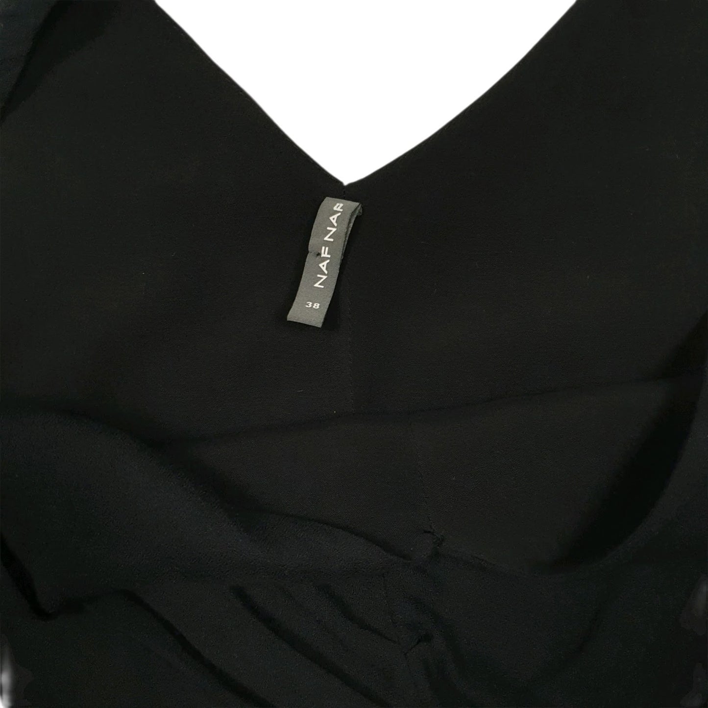 Womens Black Naf Naf Occasion Evening  Dress