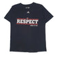 Mens Black Adidas  Short Sleeve T Shirt