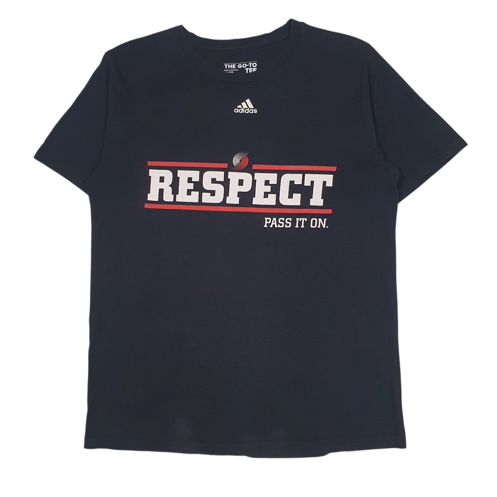 Mens Black Adidas  Short Sleeve T Shirt
