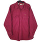 Mens Burgundy L.L.Bean Chamois Vintage 90s Made In USA Long Sleeve Shirt