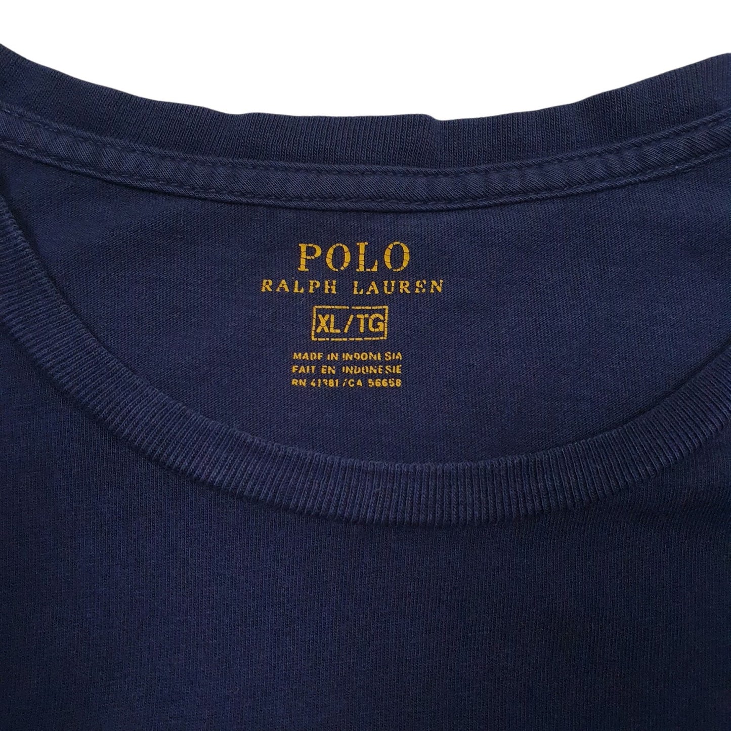 Mens Navy Polo Ralph Lauren   T Shirt