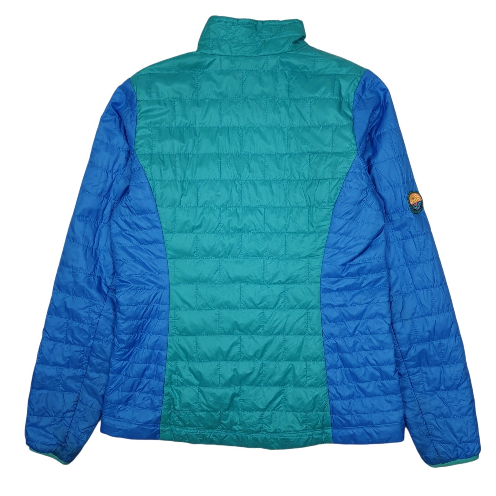 Womens Blue Patagonia Nano Puff  Coat