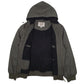 Mens Grey Levi Active Hooded  Coat