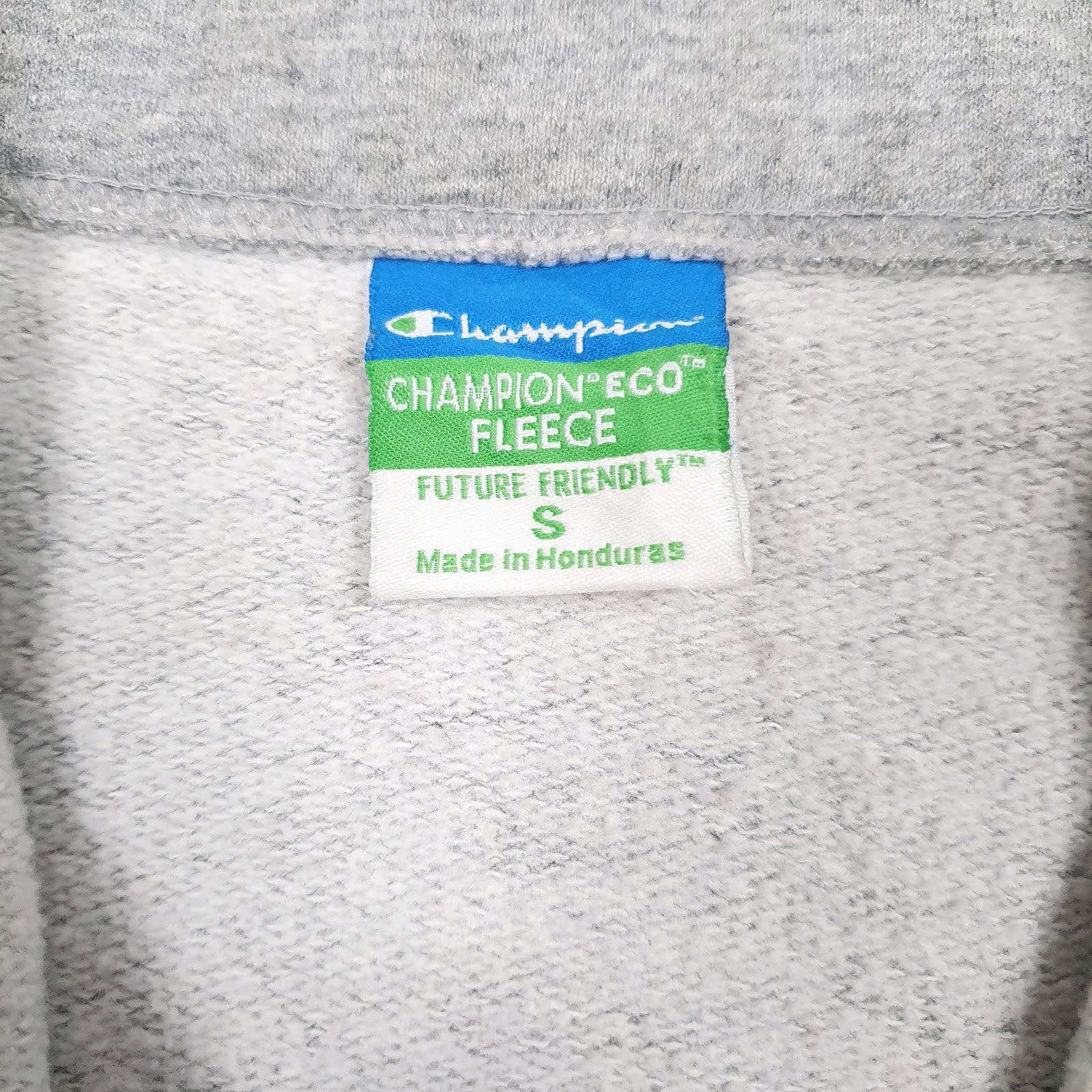 Mens Grey Champion Rhodes Island Quarter Zip Jumper