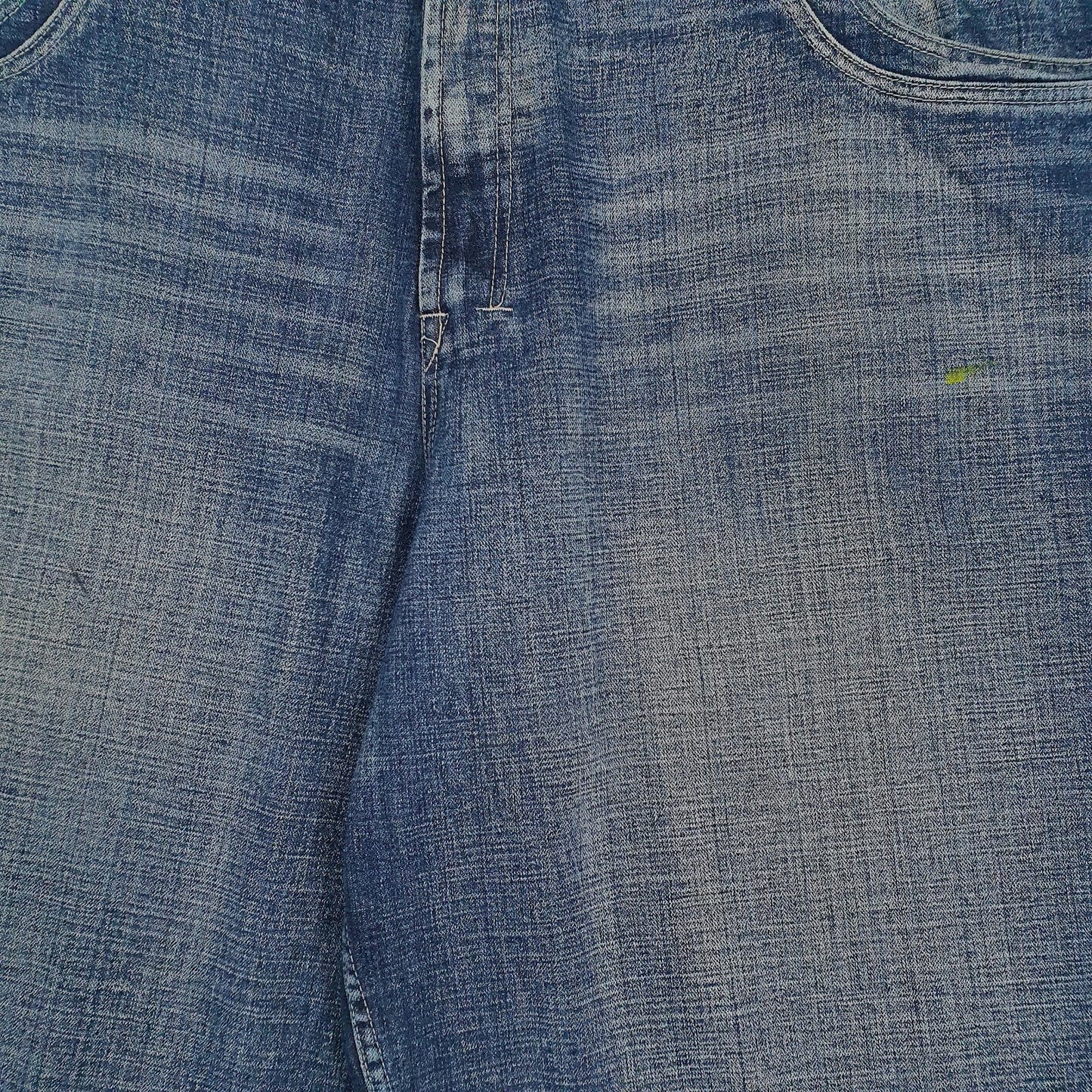 Mens Blue Indigo   Shorts