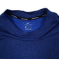 Womens Blue Nike Running Crewneck Jumper