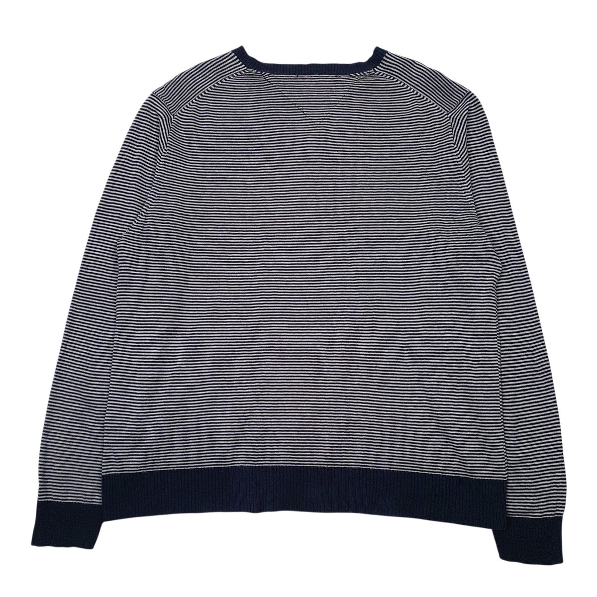 Womens Navy Tommy Hilfiger  V Neck Jumper