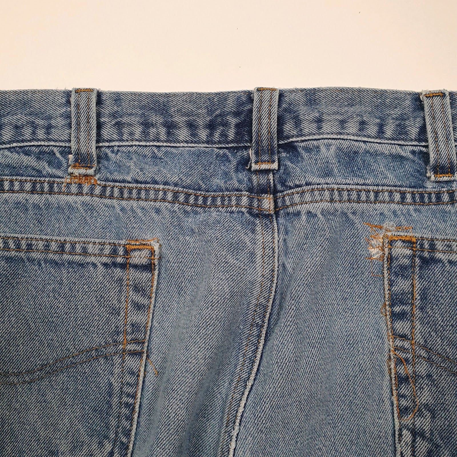 Mens Blue Carhartt   Jeans