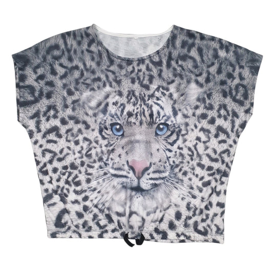 Womens Grey Unbranded  Sleeveless T Shirt