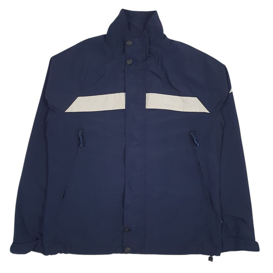 Mens Navy Nautica  Full Zip Coat