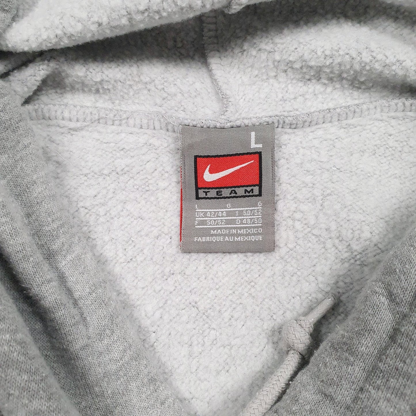 Mens Grey Nike Teams WVSA Open Cup Hoodie Jumper