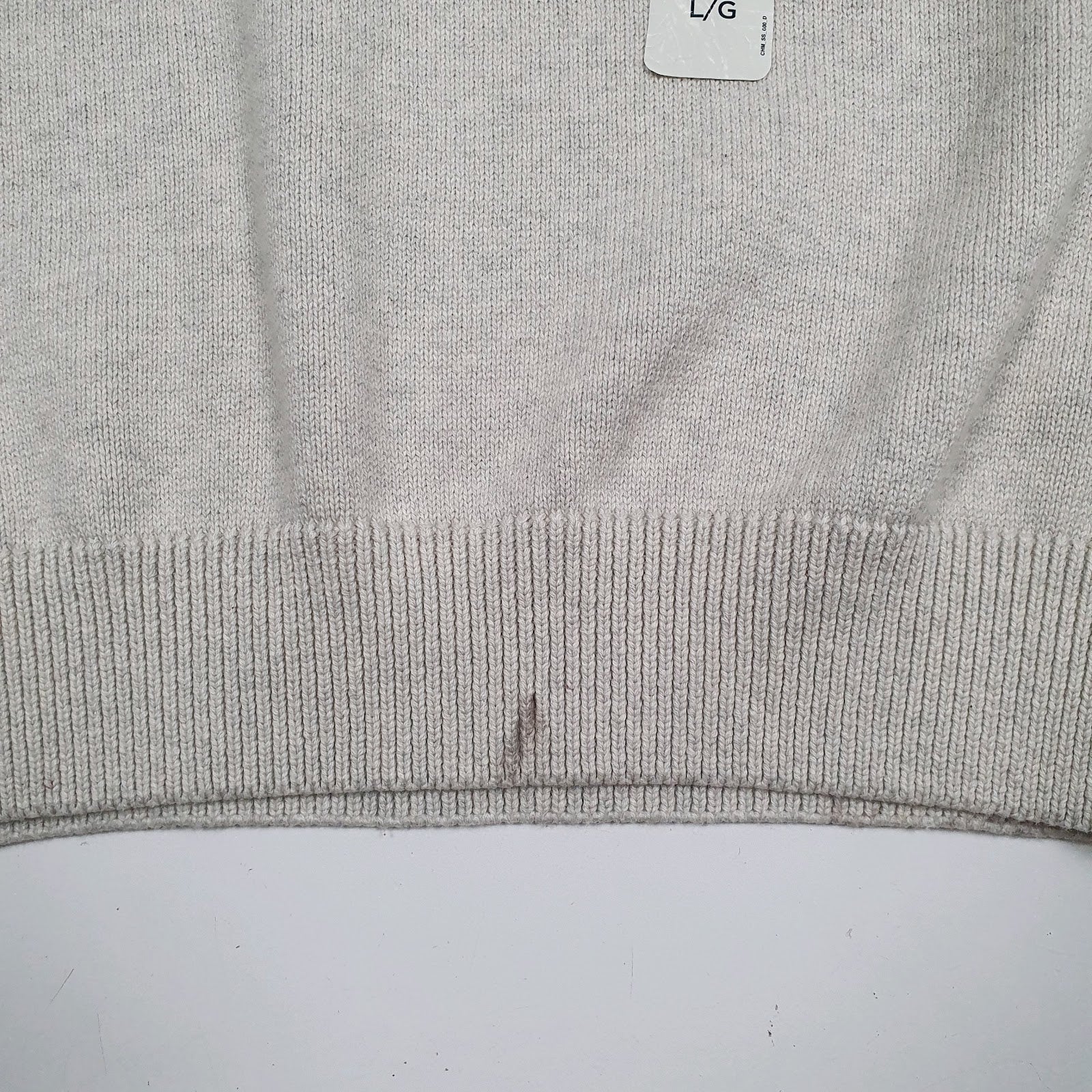 Mens Grey Chaps  Crewneck Jumper