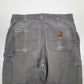 Mens Carhartt Grey Carpenter Trousers W32 L32