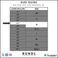 Measurement chart for Mens Multi Patagonia Synchilla Jumper