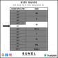 Measurement chart for Mens Grey Campbellsville Apparel Company US Air Force Spellout Made In U.S.A Jumper