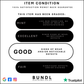 Diagram explaining the condition grade given to this item