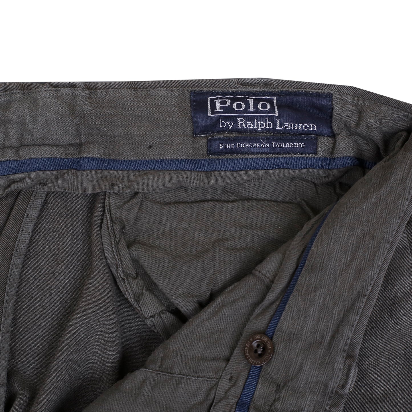 POLO RALPH LAUREN Chino Pant Trousers Grey Mens W34 L34