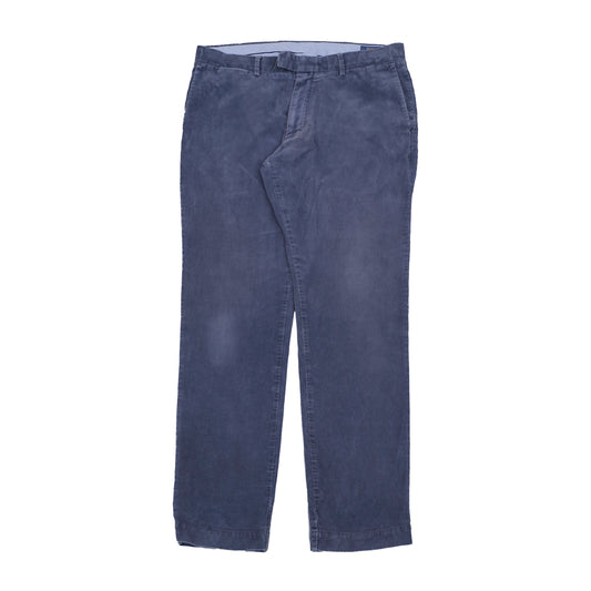 POLO RALPH LAUREN Corduroy Pant Trousers Navy Mens W34 L32