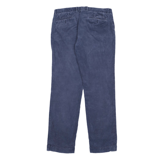 POLO RALPH LAUREN Corduroy Pant Trousers Navy Mens W34 L32