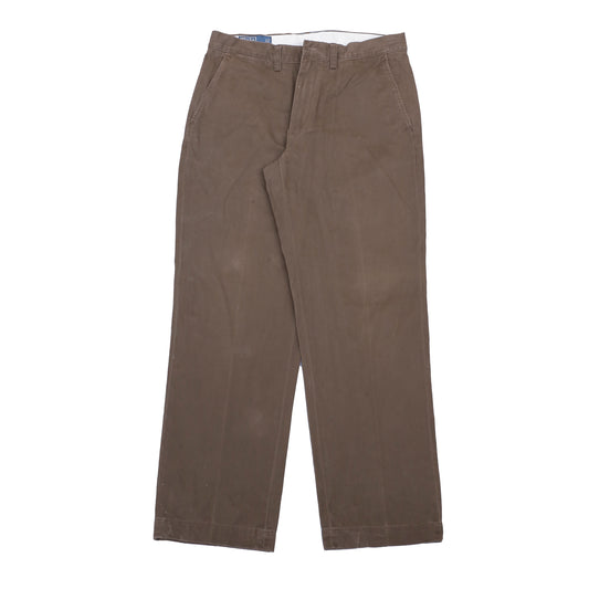 POLO RALPH LAUREN Chino Pant Trousers Brown Mens W32 L30