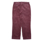 POLO RALPH LAUREN Corduroy Pant Stretch Classic Fit Trousers Burgundy Mens W36 L30