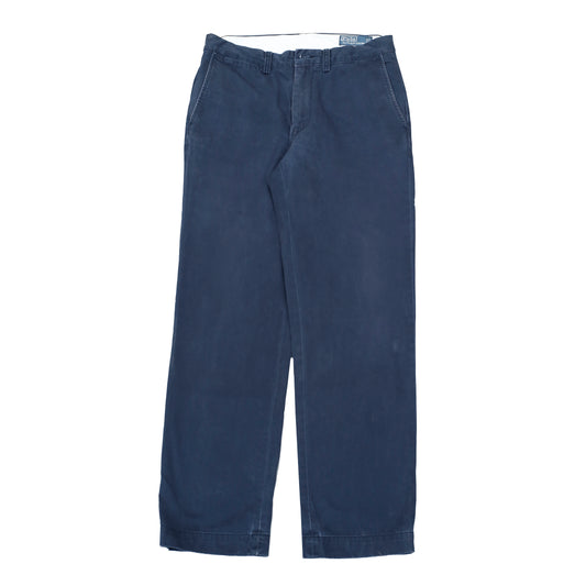 POLO RALPH LAUREN Chino Pant Trousers Navy Mens W32 L32