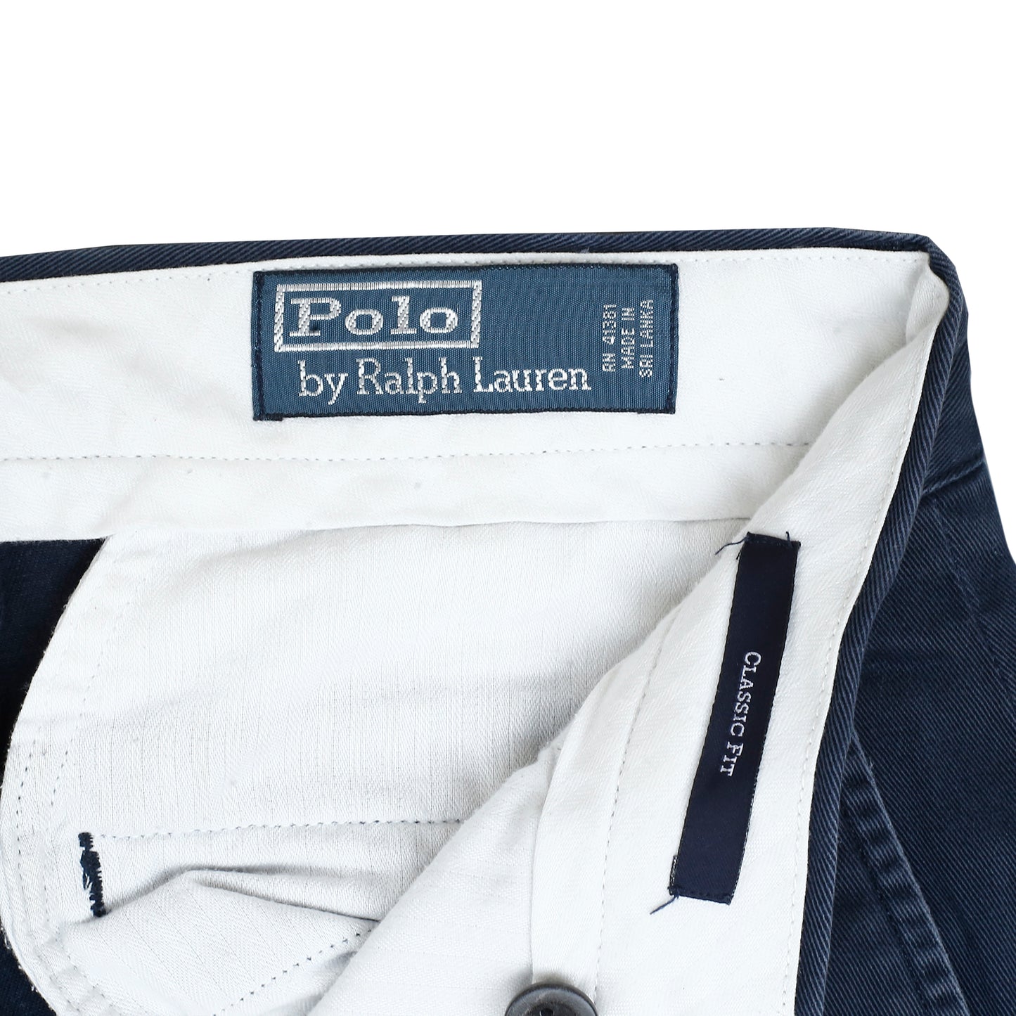 POLO RALPH LAUREN Chino Pant Trousers Navy Mens W32 L32