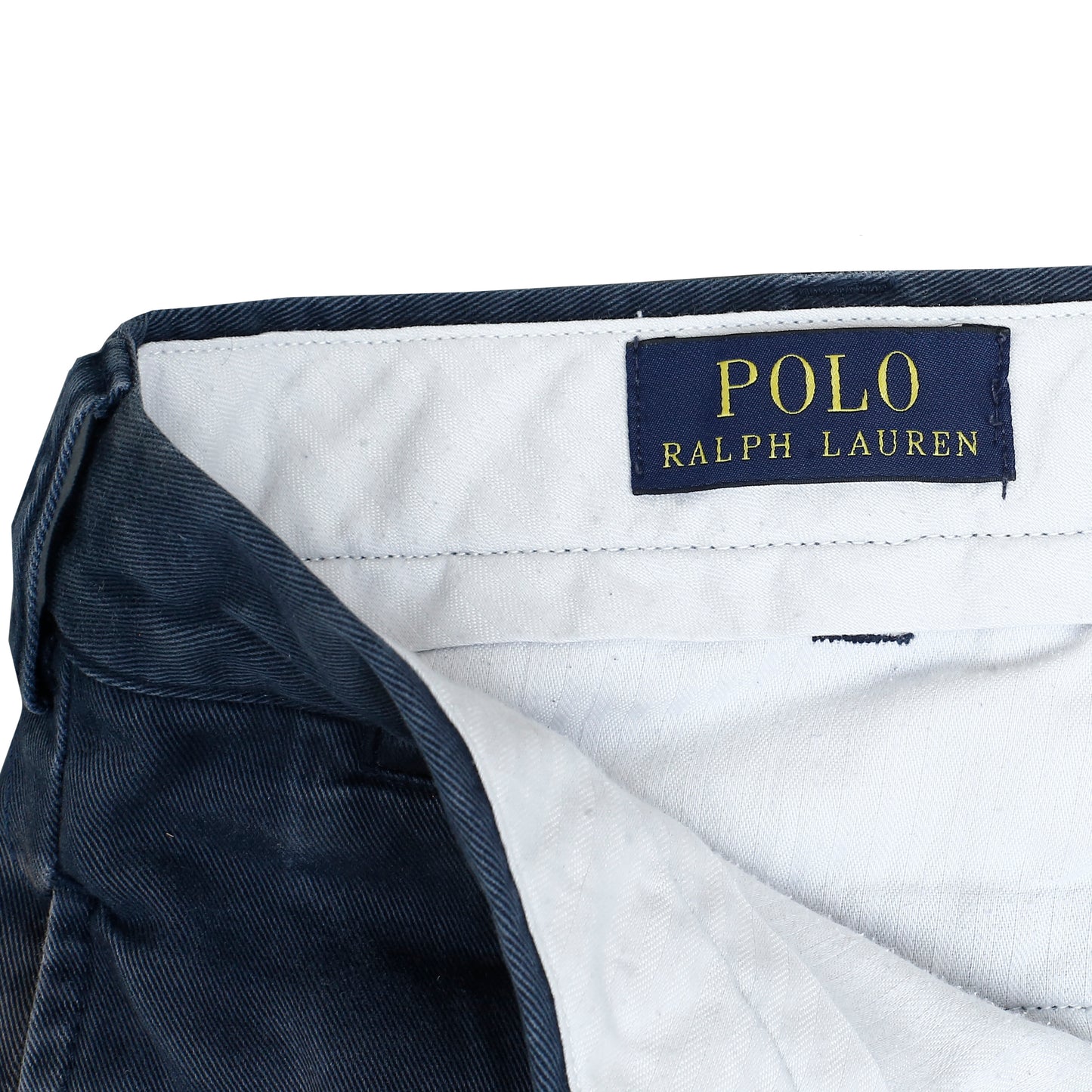 POLO RALPH LAUREN Chino Pant Trousers Navy Mens W38 L34