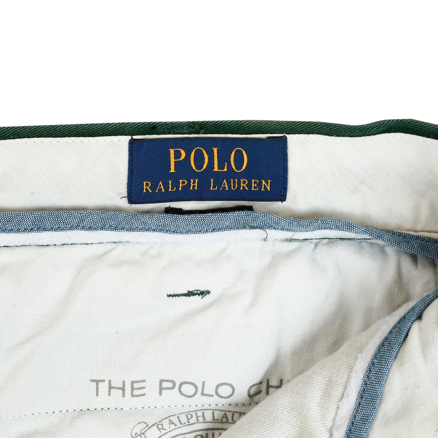 POLO RALPH LAUREN Chino Pant Trousers Green Mens W38 L30