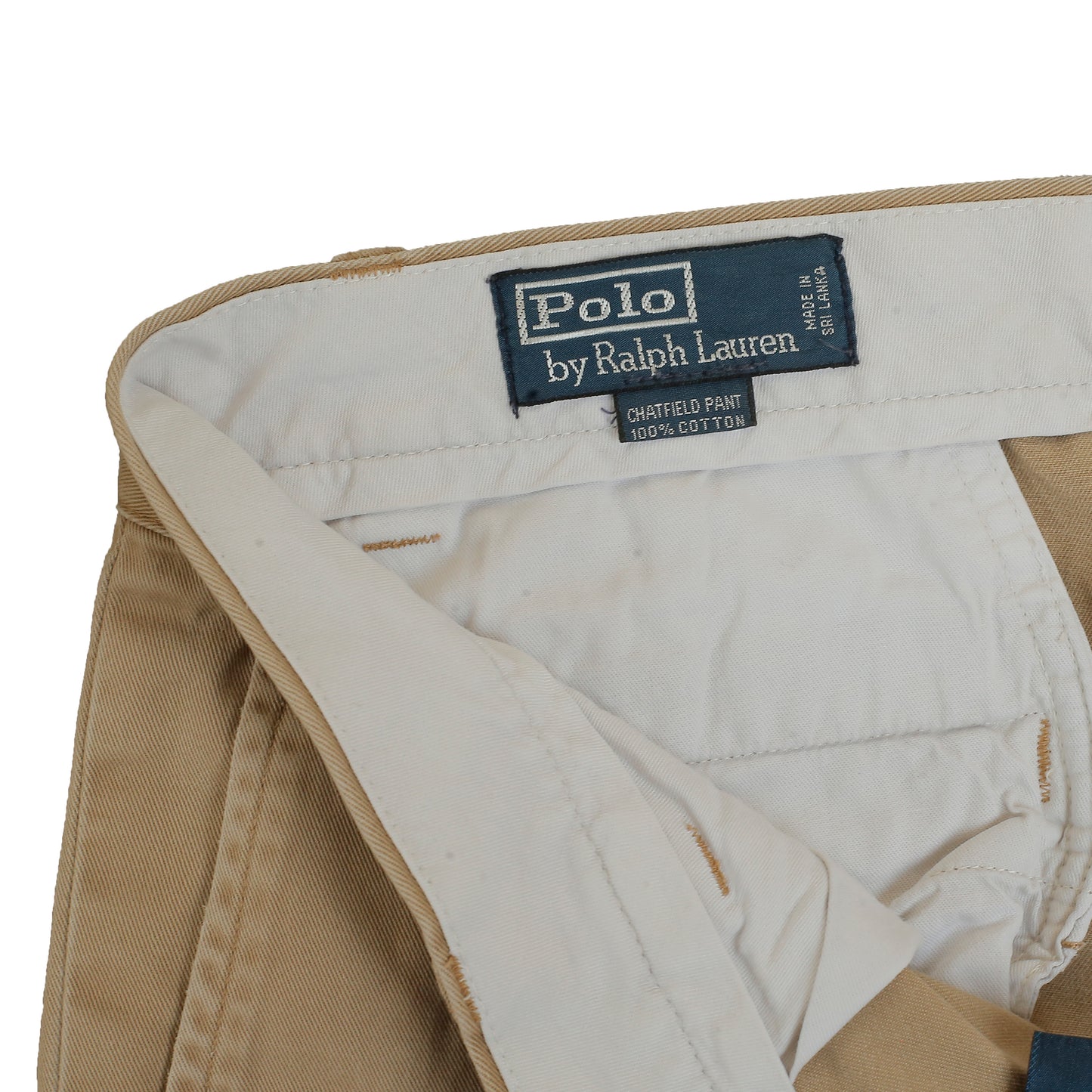 POLO RALPH LAUREN Chino Chatfield Pant Trousers Beige Mens W33 L30