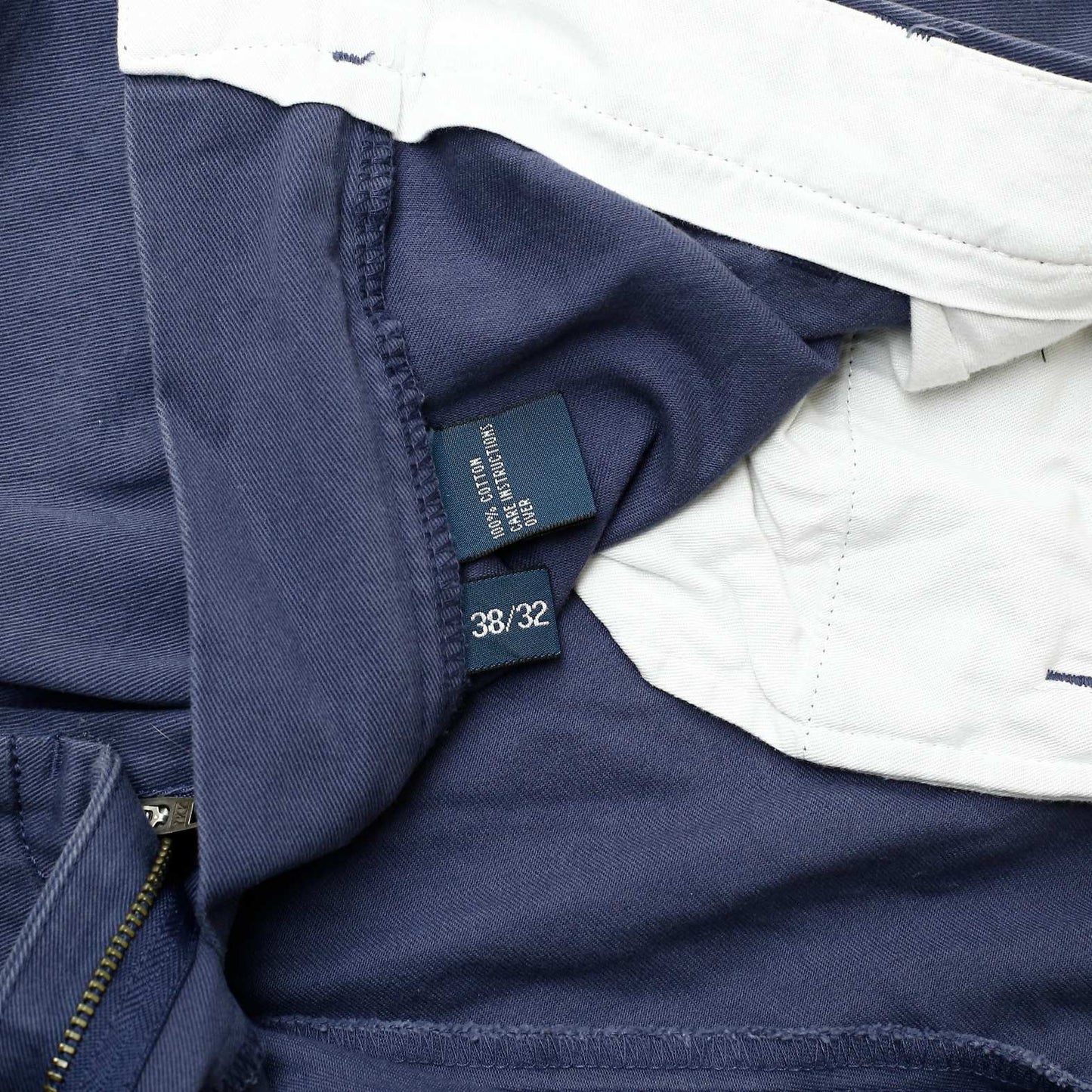 POLO RALPH LAUREN Chino Trousers Blue Mens W38 L32