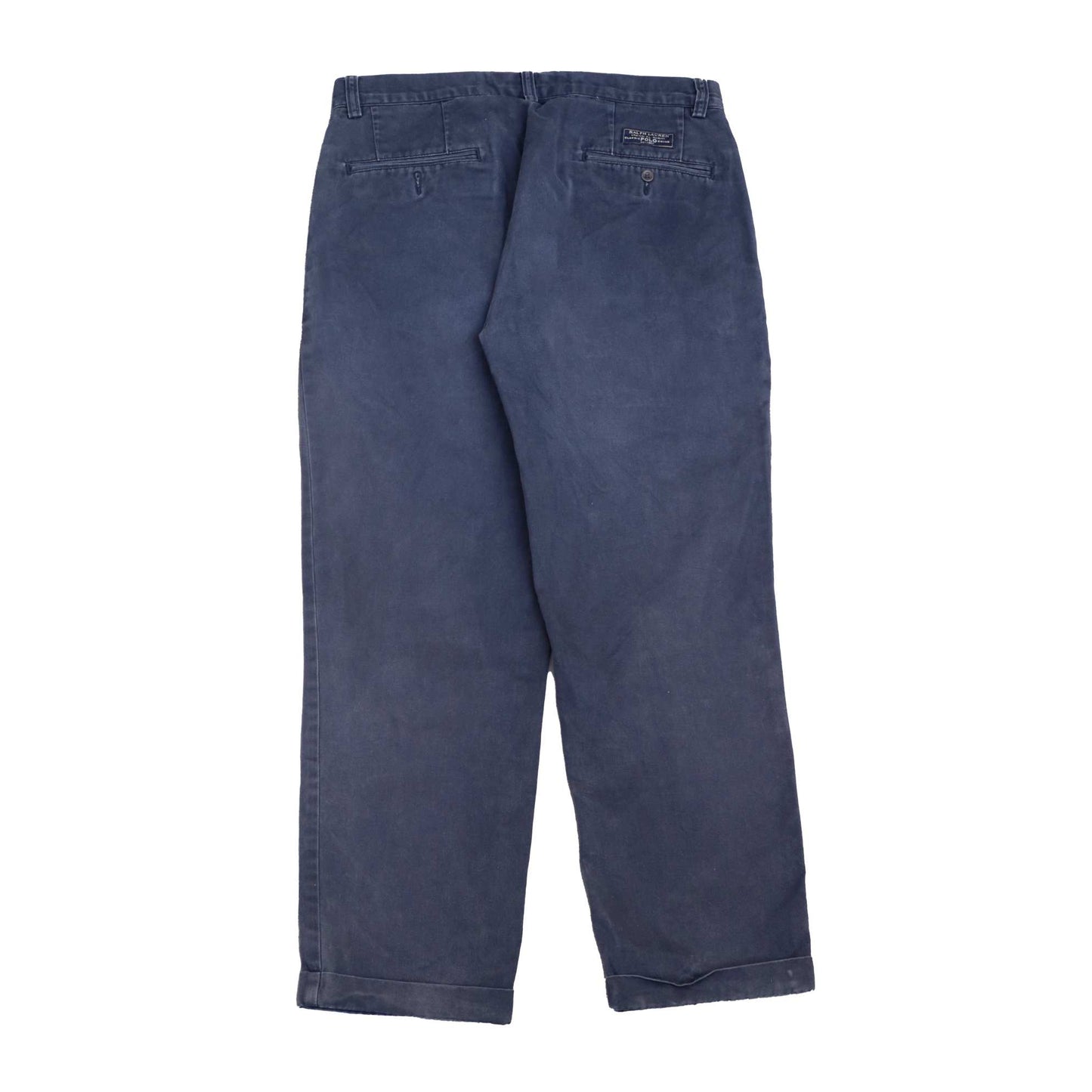 POLO RALPH LAUREN Chino Trousers Navy Mens W32 L28