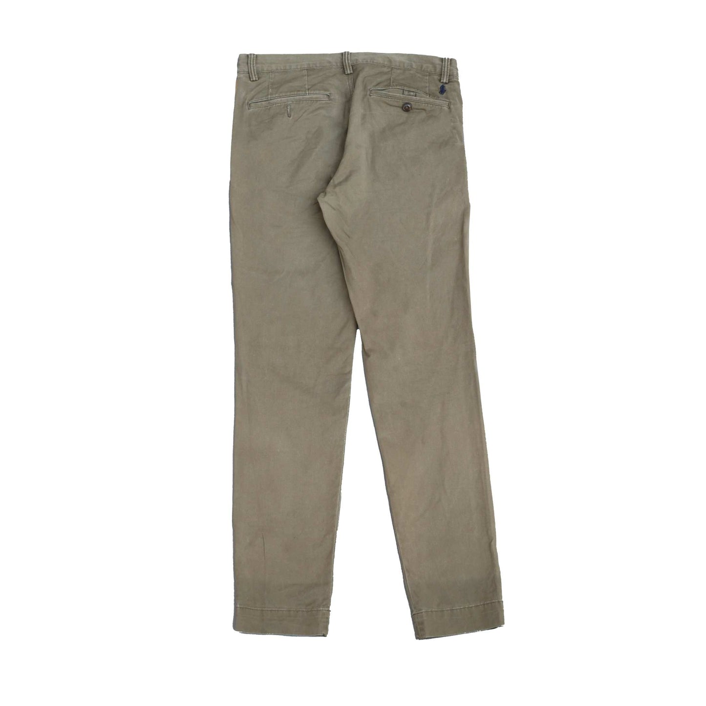 POLO RALPH LAUREN Chino Pant Trousers Stretch Slim Fit Green Mens W30 L32