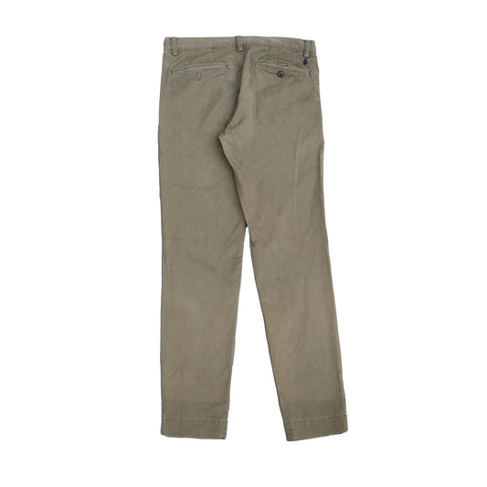 POLO RALPH LAUREN Chino Pant Trousers Stretch Slim Fit Green Mens W30 L32