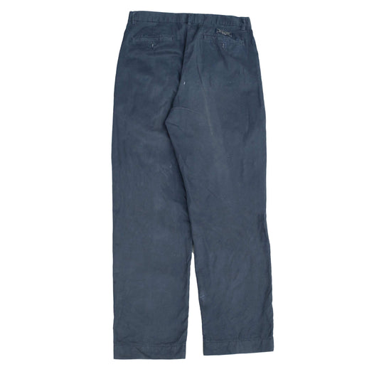 POLO RALPH LAUREN Chino Trousers Navy Mens W33 L32