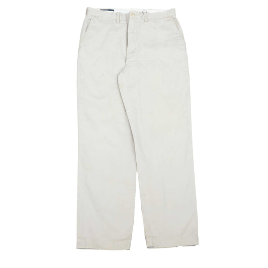 POLO RALPH LAUREN Prospect Pant Chino Trousers Cream Mens W34 L32