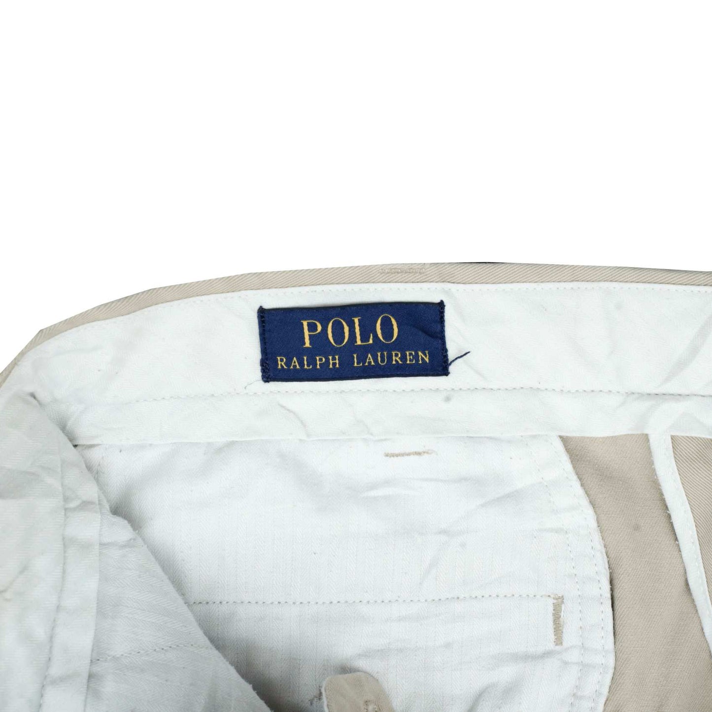 POLO RALPH LAUREN Chino Trousers Beige Mens W34 L30