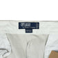 POLO RALPH LAUREN Chino Trousers Hammond Pant Vintage 90s Pleated Cream Mens W35 L30